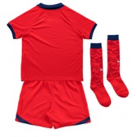 Camiseta Inglaterra Visitante Equipación para niños Mundial 2022 manga corta (+ pantalones cortos)
